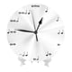 thumbnail image 2 of Reloj de pared con notas musicales, silencioso, sin tictac, de 10 pulgadas, estilo rústico retro, decorativo para sala de estar, cocina, hogar, baño y dormitorio, 2 of 7