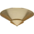 thumbnail image 5 of Progress Lighting Pinellas 4-Light Close-to-Ceiling Softgold Steel Fixture with White Plaster Shade, 5 of 11