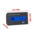 thumbnail image 4 of 8-100V Battery Capacity Indicator Durable Single Button Battery Capacity Display, For Lithium Battery For Lithium Iron Battery For -acid Battery, 4 of 8