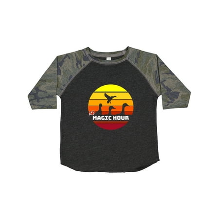 

Inktastic It s Magic Hour with Waterfowl Against the Sun Gift Toddler Boy or Toddler Girl T-Shirt