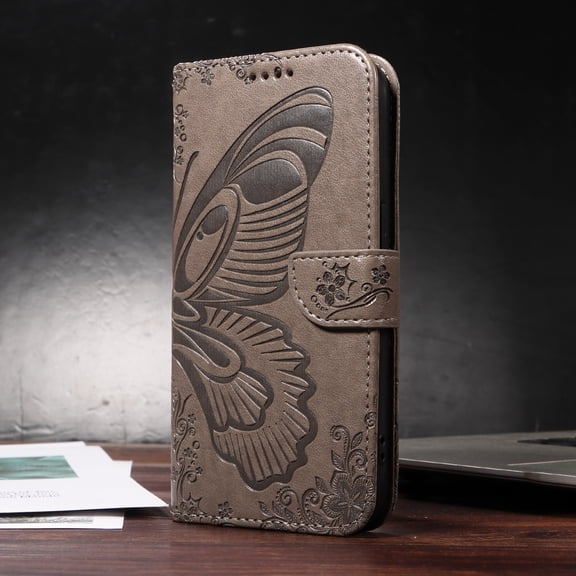 Wallet Bags Flip Cover Case For iPhone 16 15 Pro Max Plus 16Pro 15Pro Magnetic Leather Phone Cases Printed Butterfly