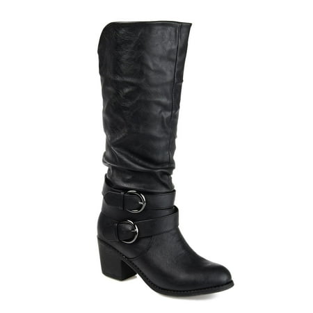 Journee Collection Late Women's Tall Boots Color: Black Size: 9 WC