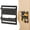 Black, variant on XIPYYKM Bedside Shelf Accessories Organizer, Wall Mount Self Stick On, Cute Room Decor Aesthetic, Girls Room Decor, Cool Stuff for Bedroom Storage and Organization
