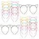 thumbnail image 5 of 24 piezas de orejas de gato diademas lindas aros de cabello cabello de plástico para usar accesorios diariamente, 5 of 5