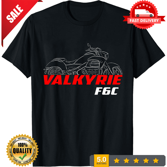 Rare Valkyrie F6C 2014-2019 - Motorcycle T-Shirt for Riders, NEW TRENDING ITEM-TH82889