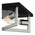 thumbnail image 5 of Quoizel Brunson 4-Light Ceiling Light in Brushed Nickel, 5 of 7