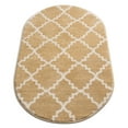 thumbnail image 2 of Well Woven Sydney LuLu'S Trellis Geometric Gold 2'7" x 4'2" Oval Area Rug, 2 of 2