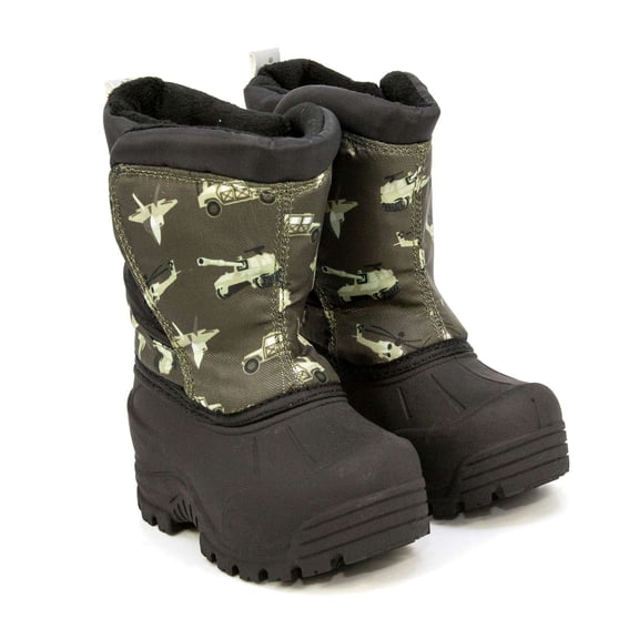 Northside Toddlers Toddlers Snoqualmie Cold Snow Boot, Dark Olive,5 M US