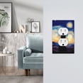 thumbnail image 5 of Fotbe Cat Under Starry Skies Print Duplex Receptacle Wall Plate, 1-Gang 5.0" x3.0" Wall Outlet Covers, Dual Outlet Faceplates Covers, Color-matched Screws Included-Style S, 5 of 6
