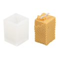 thumbnail image 3 of Silicone Honeycomb Candle Mold Round Hexagonal Square Honeycomb Candle Mold Square Honeycomb Candle Mold, 3 of 5