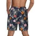 thumbnail image 4 of Daiia Hawaiian Style Mens Swim Trunks Swim Shorts Quick Dry Swim Shorts with Mesh Lining Pockets-Large, 4 of 9