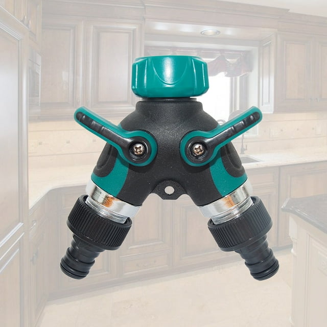 Hose pipe connector Garden Hose Splitter 2 Way Connector ABS Hose Pipe