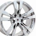 thumbnail image 2 of OE Wheels CA15B 18 Inch Rim Fits CTS Style 5x120 18x8.5 Chrome - Hollander 4717 (1), 2 of 3