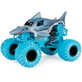 thumbnail image 3 of Monster Jam, Official Megalodon Monster Truck, Collector Die-Cast Vehicle, 1:24 Scale, 3 of 8