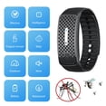 thumbnail image 4 of Rechargeable Ultrasonic Mosquito Repeller Bracelet, 3 Modes Waterproof Anti Mosquito Bite Wristband for Outdoor Indoor Camping Hiking (Black), 4 of 9