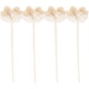 thumbnail image 1 of ColoMX Difusor de fragancia de flores decorativas, flores artificiales, decoración artesanal, arreglo floral, 4 Uds., 1 of 7