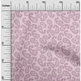thumbnail image 2 of oneOone Silk Tabby Light Pink Fabric Asian Floral Paisley Craft Projects Decor Fabric Printed By The Yard 42 Inch Wide, 2 of 4