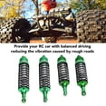 thumbnail image 3 of 2 Pairs RC Car Shock Absorbers Set, Aluminum Alloy Front Rear Shock Damper Kit with Damping for 4x4 1/10 Scale RC Crawler, 3 of 7