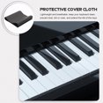 thumbnail image 4 of WEUVEB Black Polyester Keyboard Cloth Practical Piano Cover Protective Soft Material, 4 of 6