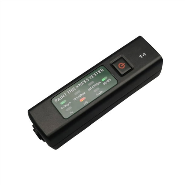 Medidor de Espesor de Pintura Automotriz Multimetal T-1, Medidor de Recubrimiento para Fe, NFe, Fe+, Herramienta de Medición Precisa.