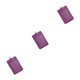 thumbnail image 2 of Sidaley 10 Uds. Carcasa protectora para titulares de tarjetas de identificación funda para tarjetas de bus múltiple Vertical/púrpura Type1 NO1, 2 of 6