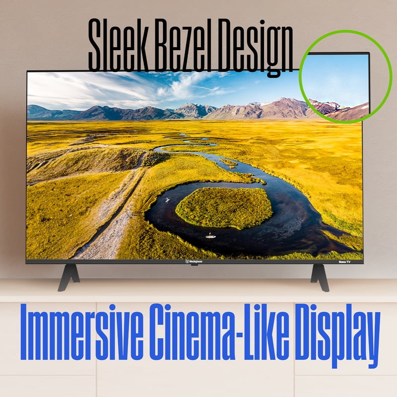 Westinghouse Roku TV 50 Inch Smart TV, 4K UHD Flat Screen Wi-Fi Bluetooth WR50UE4520 feature detail