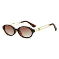 thumbnail image 1 of Hearth & Gear Lunettes de Soleil Ovales Rétro pour Hommes et Femmes Lunettes Rondes Étroites pour Cyclomoteur pour Hommes Lunettes Claires pour Hommes Doigts Moto Tout-Terrain Jeunes Lunettes Côte à Côte Lunettes de Ski Claires sur Lunettes Lunettes de Motoneige, 1 of 2