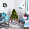 thumbnail image 6 of Nearly Natural 5ft. North Carolina Mixed Pine Artificial Christmas Tree with 200 Warm White LED Lights, 711 Bendable Branches and Pinecones, 6 of 7