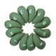 thumbnail image 1 of 12 piezas de de hierro para golf, patrón de bordado, para la cabeza de golf de cuero PU, nto de equipos de deportes de golf al aire Verde Soledad Cubiertas de cabeza de hierro de golf, 1 of 9