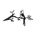 thumbnail image 1 of Figura decorativa de pájaro de metal con silueta de pájaro de metal para exteriores 155 x 28 cm, 1 of 9