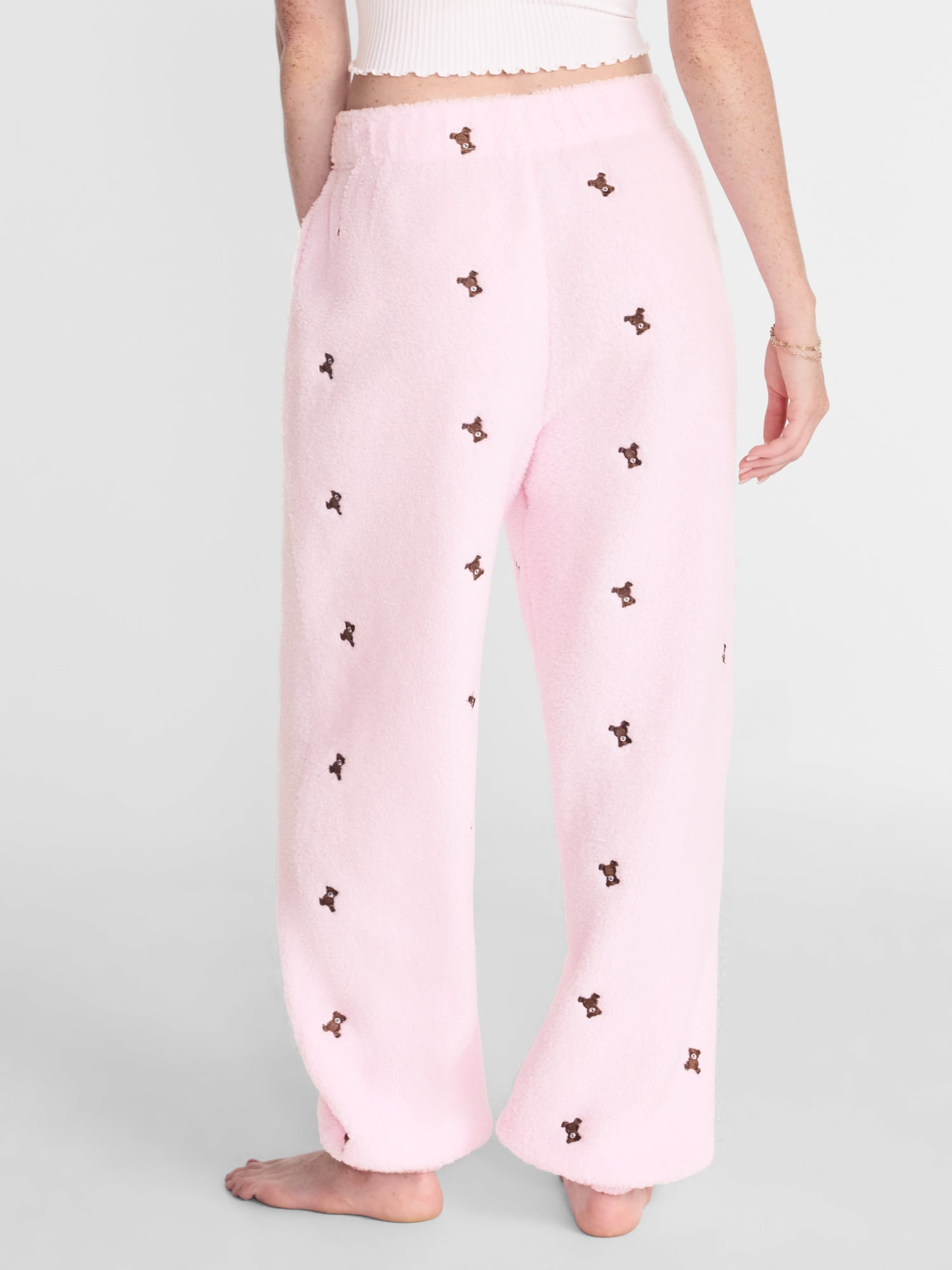 No Boundaries Cozy Teddy Joggers, 29.5'' Inseam, Women's XS-2X
