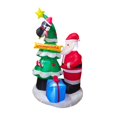 thumbnail image 2 of Papá Noel Inflable Navideño Resistente A La Intemperie, Decoración Navideña Para Patio, Estilo G, 2 of 8