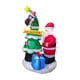 thumbnail image 2 of Papá Noel Inflable Navideño Resistente A La Intemperie, Decoración Navideña Para Patio, Estilo G, 2 of 8