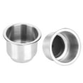 thumbnail image 3 of Small Stainless Steel Bottle Stand, Practical Cup Holders, Boat for Tables Counters Dashboards, 3 of 7