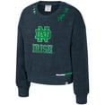 thumbnail image 2 of Girls Youth Colosseum  Navy Notre Dame Fighting Irish Just a Minute Sweatshirt, 2 of 3