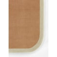 thumbnail image 2 of Novogratz by Momeni Tallulah Solid Color Ivory Border Wool Hand Tufted Area Rug, 8' X 10', Pink, 2 of 3