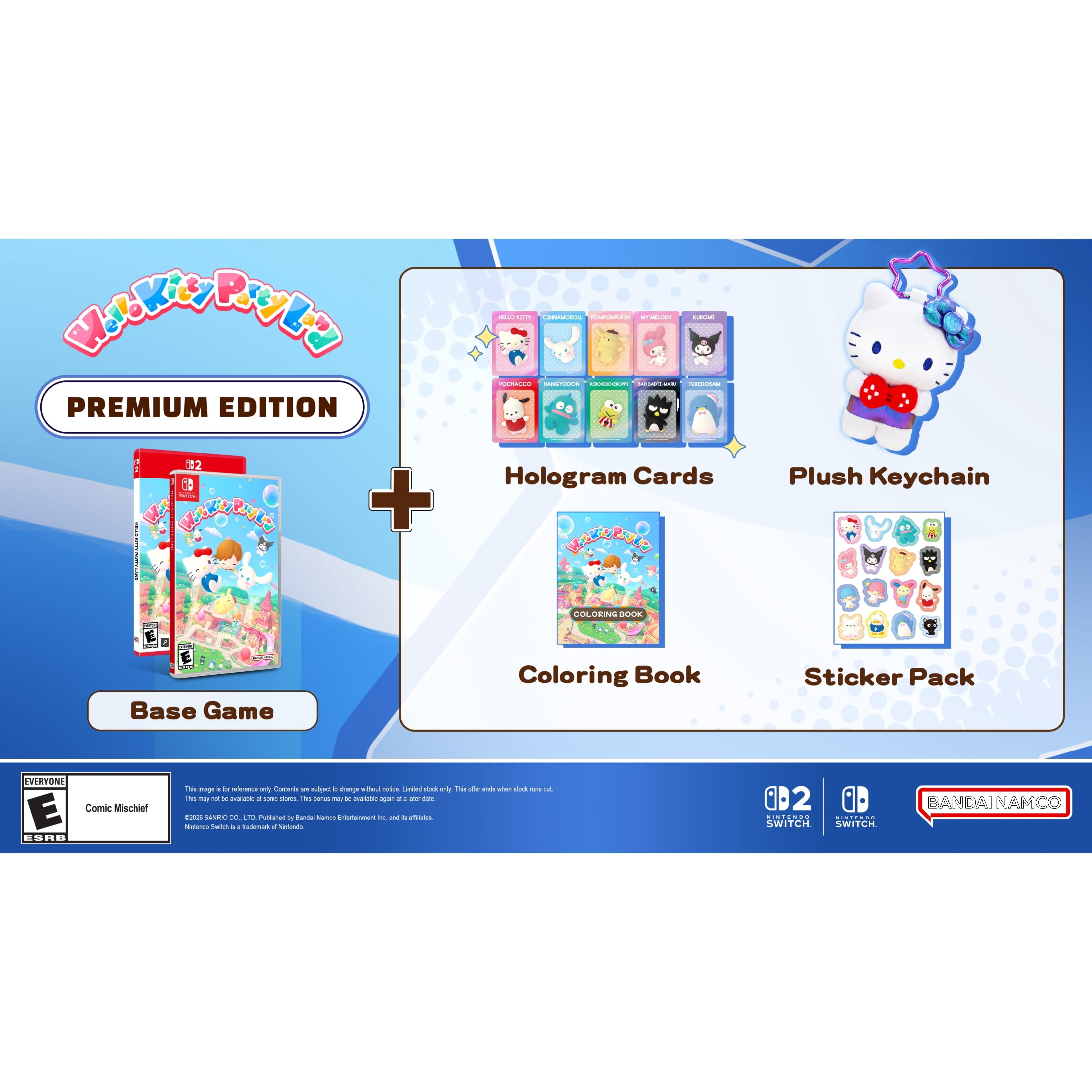 Hello Kitty Party Land Premium Edition - Nintendo Switch 2 Game