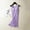 Purple, variant on Oaktree Summer Women Sleeveless Vest Nightdress Comfort Chest Pad Sleepwear Autumn Loose Long Sleepshirt,M-2XL
