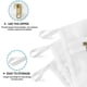 thumbnail image 3 of Mesh Laundry Bag for Delicates with YKK Zipper,Mesh Wash Bag, 3 of 5