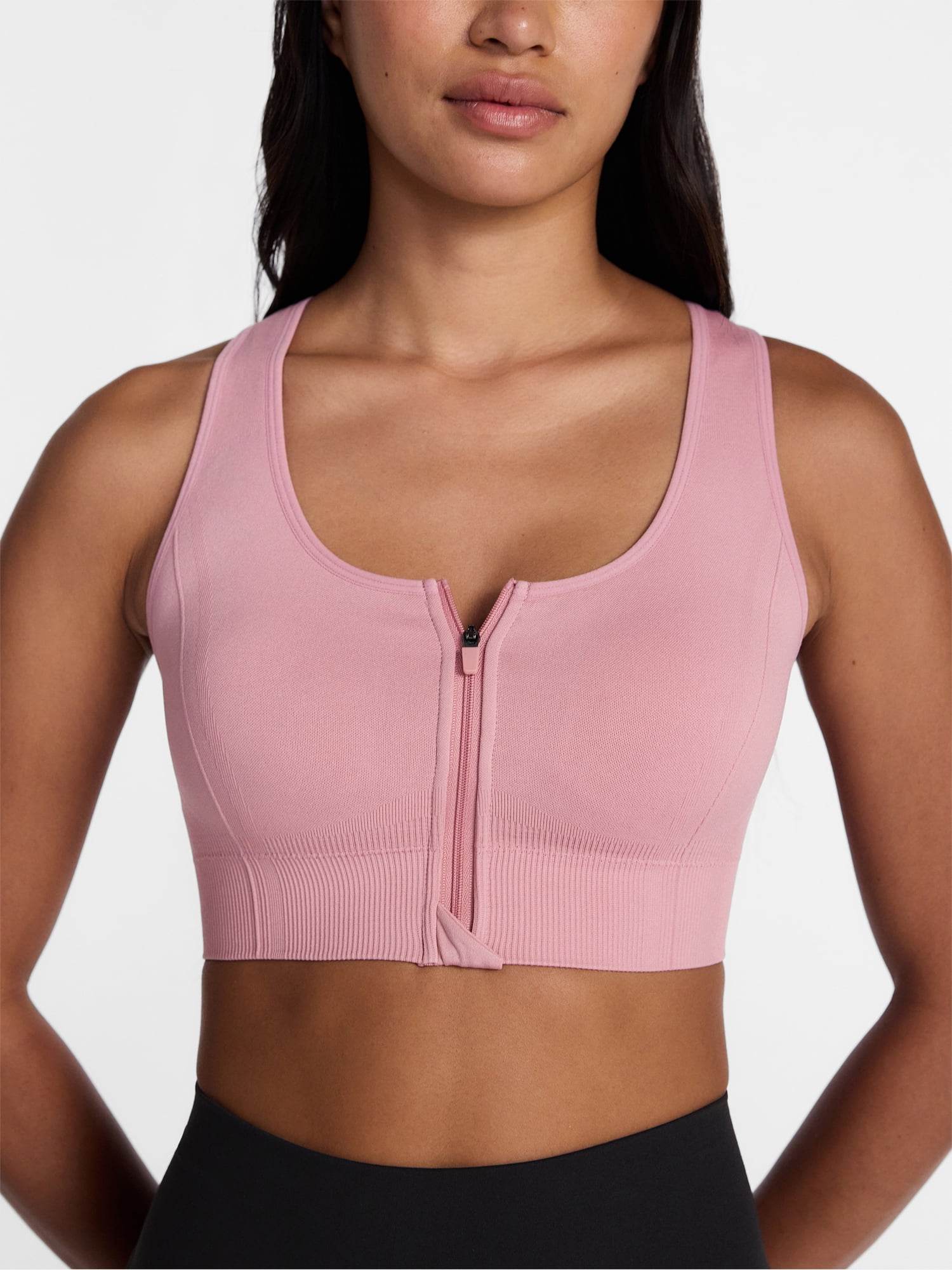 Skechers Women's Seamless Zipper Sports Bra, 2-Pack, Sizes S-XL