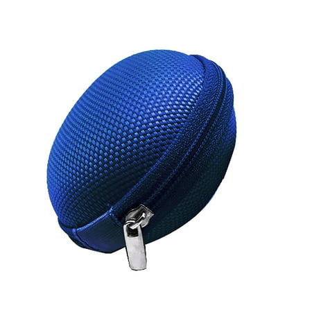 Grandest Birch Mini Round Earphone Earbuds USB Cable Storage Bag Carrying Case Organizer Pouch Durable Mini Earphone Storage Bag