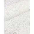 thumbnail image 5 of BluFloral Con Cuello De Volantes Y ManLarCon Encaje Superior PaMujer Blanco 3XL, 5 of 5