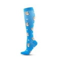 thumbnail image 5 of SGFCWSX Men Compression Socks,Knee-High Nurse High Sock Outdoor Casual Running Socks Blue L, 5 of 6