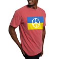 thumbnail image 4 of CafePress - Pray For Peace In Ukraine T Shirt - Mens Comfort Colors Shirt, 4 of 5