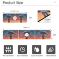 thumbnail image 3 of Yayeee Faucet Mat for Kitchen Sink 14.7" Diatomite Long Splash Guard Pad, Astronaut at Dawn, 2 Pack, 3 of 7