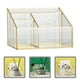 thumbnail image 4 of Organizador de maquillaje, vitrina de cristal para cosméticos, lápiz labial, pincel de maquillaje, soporte para delineador de ojos, 4 of 6