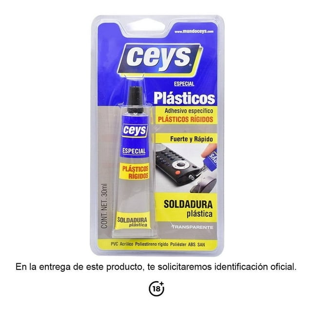 Adhesivo Ceys Plásticos Rígidos 30 ml
