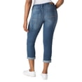 thumbnail image 5 of Signature by Levi Strauss & Co. Women's Modern Simply Stretch Capri Jeans, 5 of 9