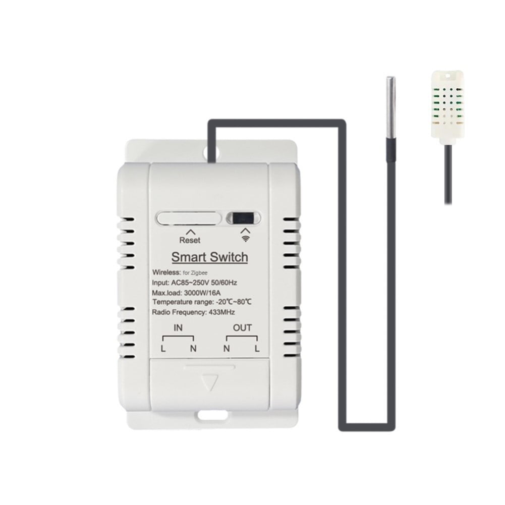 Wireless Temperature and Humidity Sensor for Tuya and For Zigbee Devices