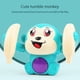 thumbnail image 5 of Juguetes Tumbling Monkey Electric Baby Fun Voice Control Light Music (-) Azul verde, 5 of 9